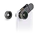 Phone Lenses by Black Eye || Clip-on Lens (3 Lenses) Compatible with iPhone, iPad, Samsung Galaxy, and All Camera Phone Models