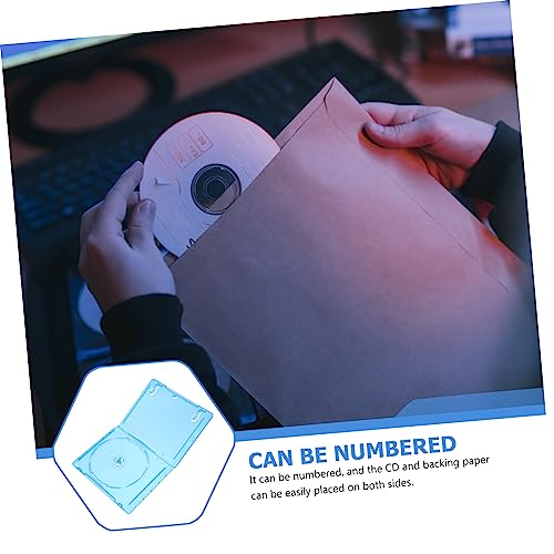 Boîte de rangement CD plastique pour protéger les disques rayés