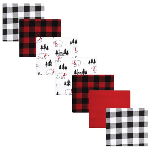 Image of Luvable Friends Little Treasure Flannel Receiving Blankets 7pk