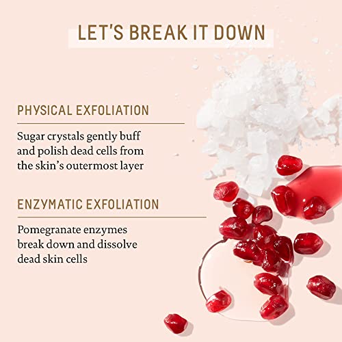 Biossance Squalane + Enzyme Sugar Body Scrub. A Powerful Yet Gentle Exfoliator With Pomegranate Enzymes To Smooth, Soften And Hydrate Without Stripping Skin (6.76 Fl Oz) #TOP6