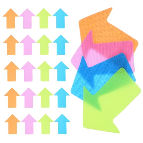 DOITOOL 24 Pack of Nylon Carpet Markers Spot Markers for Classroom Sports Training Sturdy Easy to Use