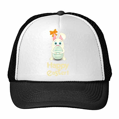 Chapeau de camionneur pour enfants motif Joyeuses Pâques un cadeau de fête idéal