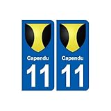 meteo capendu 11 ✅ FABRICATION FRANÇAISE Autocollants conçus et fabriqués par nous même en France, reproduction Interdite - marque Bearn