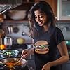 Personalised T-Shirts for Women | Any Text Any Logo | Custom Cotton Tees with Short Sleeves | Ideal for Casual Wear, Workouts, Holidays, and Gifts | Perfect for Women of All Ages | Black-M #5
