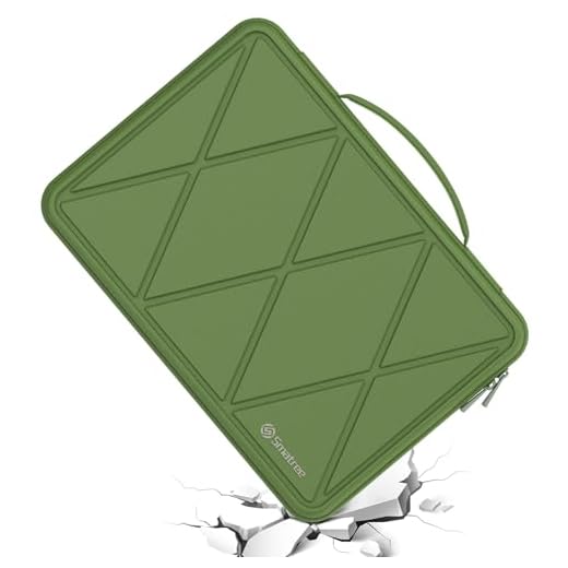 Smatree Laptop Hartschalenhülle aus Eva kompatibel mit 18 Zoll MSI Vector A18 HX,Raider A18 HX,Raider 18 HX A14V,Titan 18 HX A14V,Stealth 18 AI Studio A1V,CreatorProX 18 HX -A14V Hülle,Grün (X8332G)