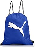 100% poliéster. Puma Turnbeutel Pro Training Gym Sack - Bolsa para balones de fútbol, multicolor (black/puma royal/white), 38 x 48 x 0.5 cm, 1.0 l