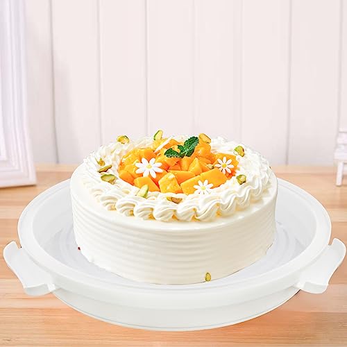 FEOOWV 3-Tier Cupcake Carrier,Cupcake Holder with Lid and Handle for 24 Cupcakes,Portable Cupcake Holder Cookie Carrier,Cupcake Transport&Storage Container (White)