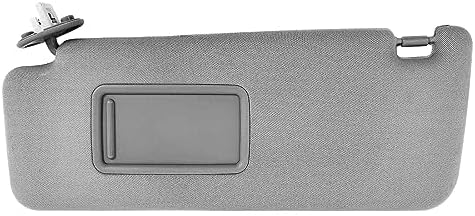 Aazon.co: Right Passenger Side Sun Visor Gray Copatible with Toyota