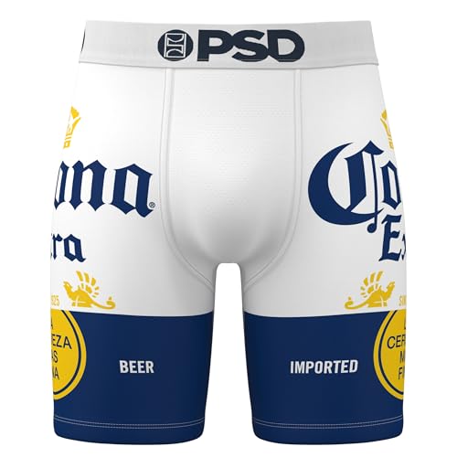 PSD Men's Beer & Alcohol Boxer Briefs, Breathable Men's Underwear, Moisture-Wicking Fabric, Available in Packs & Singles2