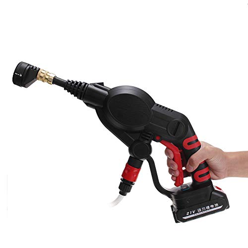 MSQL Nettoyeur de Voiture sans Fil Haute Pression 20V 2.6MPa Nettoyeur de Puissance sans Fil avec Accessoires de Nettoyage