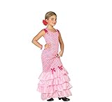 ATOSA disfraz flamenca rosa niña infantil 5 a 6 años