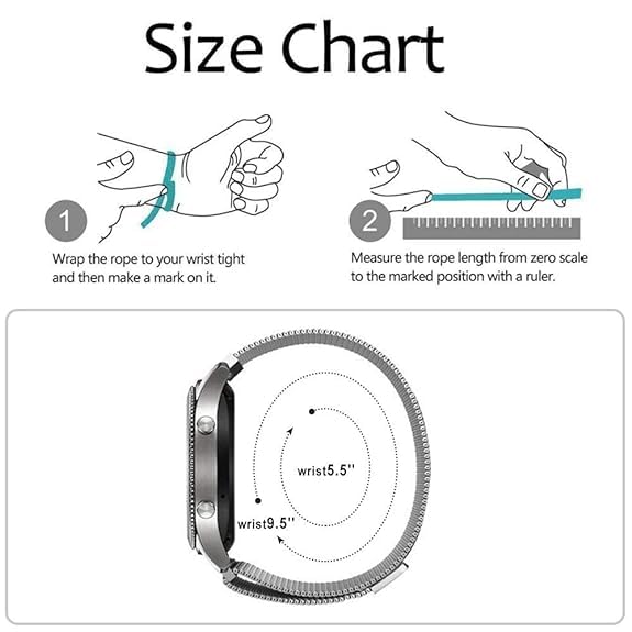 Image of IIK COLLECTION 22mm Silicone Strap for Smart Watches | Combo Pack Compatible With Noise, Fireboltt, Boat Xtend, Pebble, Boat Flash, Noise Color Fit, Ultra Smart Watch & All Watches