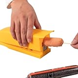 Nettoyage rapide et facile : avec un design très pratique et réutilisable, ce coupe-hot dog est facile à rincer à l'eau, un must pour un entretien facile.