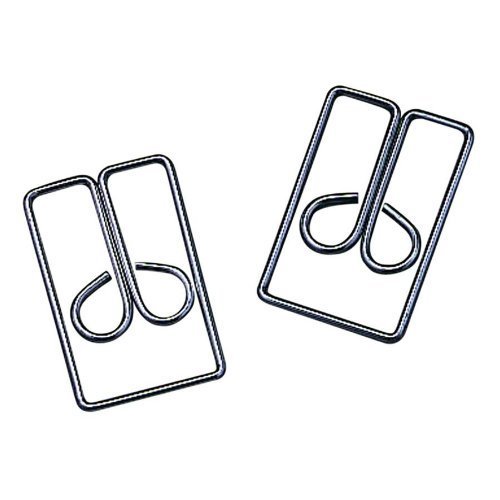 300#3 Regal Owl Clips, Steel Wire, 1 Inch Length, Silver, 300 Clips per Box by SolidJoy