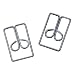 300#3 Regal Owl Clips, Steel Wire, 1 Inch Length, Silver, 300 Clips per Box by SolidJoy