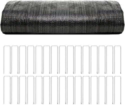 Woven Geotextile Driveway Fabric, Under Gravel, Weed Barrier, 12....