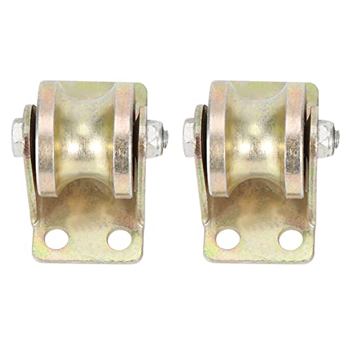 Roda tipo U Groove, 2 peças mm rolo de portão deslizante tipo U trilho de trilho de roda para portão