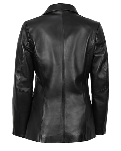 fjackets Leather Blazers Women - Real Lambskin Leather Coats For Women - Stylish Women Leather Jackets For Business & Casual4