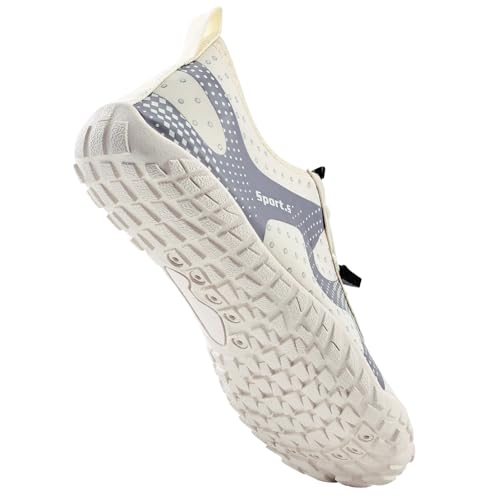 Image of Water Shoes for Men Barefoot Quick-Dry Aqua Sock Outdoor Athletic Sport Shoes for Kayaking, Boating, Hiking, Surfing, Walking