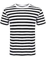 Premium Cotton: Made from 100% pure cotton, our T-shirts are soft, breathable, and skin-friendly, ensuring all-day comfort. Timeless Striped Design: The classic striped pattern adds a touch of style to your wardrobe, making these T-shirts a versatile...