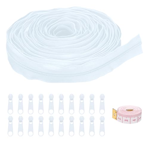 Fermeture éclair en nylon n°3 pour remplacer facilement un zip cassé de sac