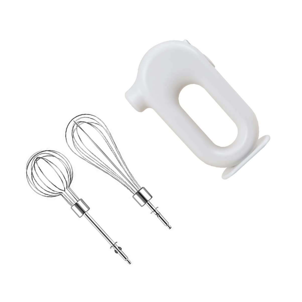 OUNONA Rechargeable Hand Mixer Electric Kitchen Mixer Egg Whisk for Cream Cake Milk Frother Egg Beater Handheld Compact Portable Safe