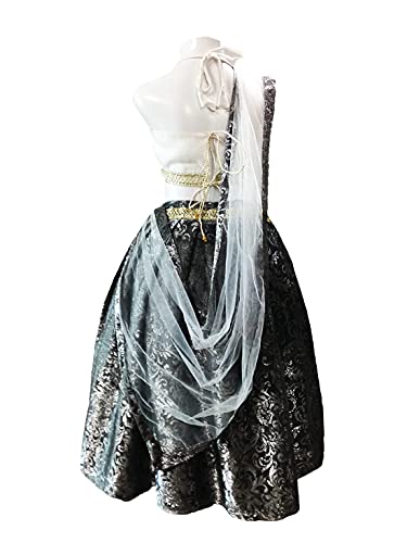 Image of Aglare Girl's Net Readymade Lehenga Choli