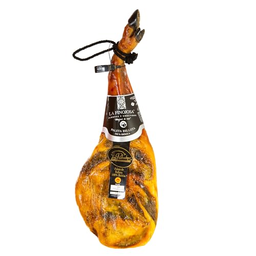 Paleta De Bellota 100 Ibérica - Pieza Entera - Peso De 5 A 5,5 Kg - Mínimo 24 Meses De Curación - Paletilla De Jamón - Pieza Entera - Aroma Intenso Y Agradable - Dehesa De Los Pedroches - La Finojosa Paleta De Bellota 100 Ibérica - Pieza Entera - Peso De 5 A 5,5 Kg - Mínimo 24 Meses De Curación - Paletilla De Jamón - Pieza Entera - Aroma Intenso Y Agradable - Dehesa De Los Pedroches - La Finojosa