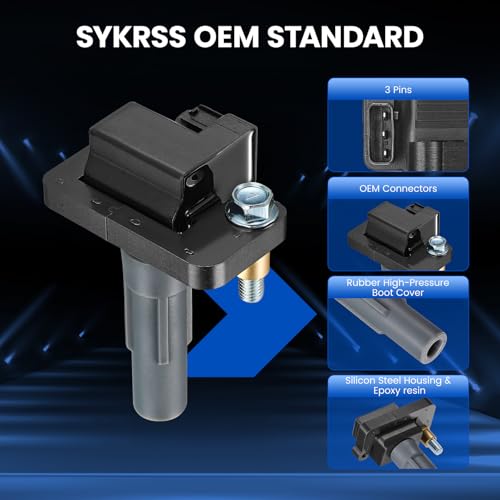 Image of 4-Pack UF665 Ignition Coils Compatible with Subaru WRX STI 13-20, WRX 12-14, Impreza 11-14, Forester 11-13, Legacy 10-12, 2.5L H4 - Replaces for 22433AA600, 22433AA601, 22433AA611