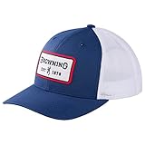 Browning Wallow Mesh Snapback BG Stick Patch Cap, Blue/White, One Size, 308788651