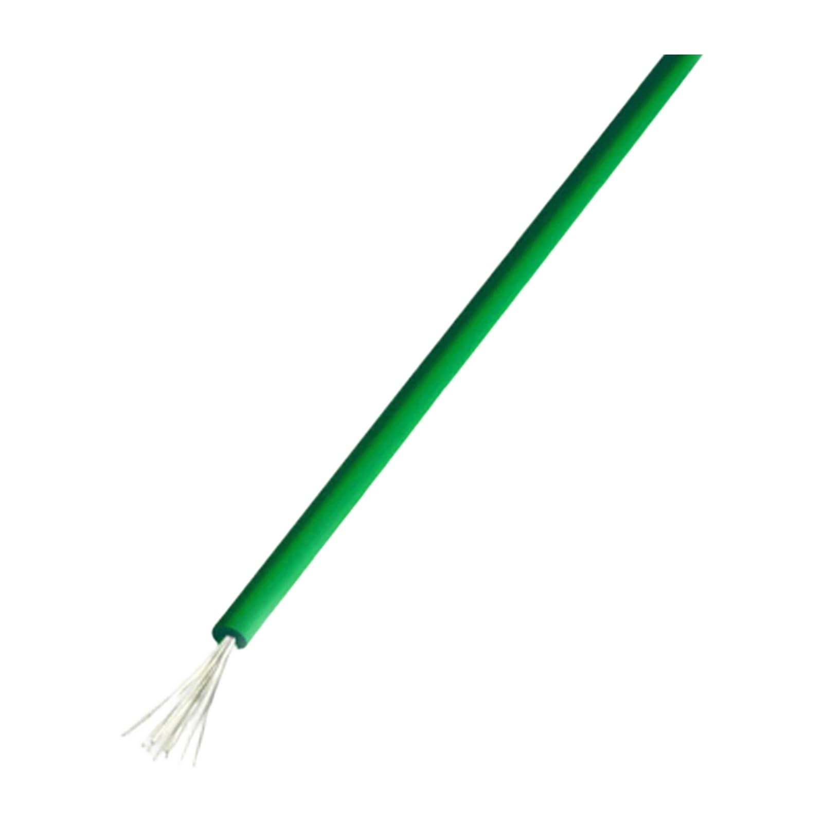 5 Mètre/lot de câbles 8 10-28 30 AWG 5M 6 couleurs rouge, noir, bleu(Green 5M; 10 AWG)