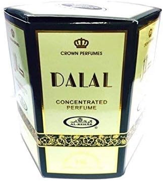 Pack of 6 Musk Perfume Al Rehab Dalal 6ml 100% Oil