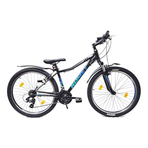 Romet 26 Zoll Rambler JR 6.0 Mountainbike 21-Gang Kettenschaltung, V-Bremsen, Alurahmen, nach STVO Sport & Freizeit