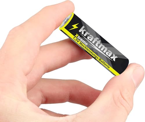 Kraftmax 40er Pack AA Batterien – Mignon Alkaline Batterien 1,5 V – Hochleistungs-Longlife Energie – Ideal für Fernbedienungen, Spielzeug, Haushaltsgeräte, Elektrogeräte – Bild 3