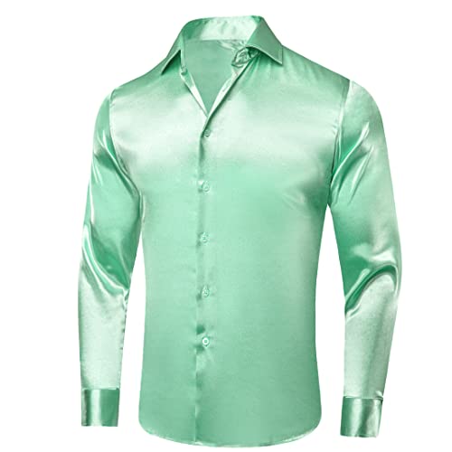 Chemise en soie fuchsia CY-1510 S costume mariage décontractée