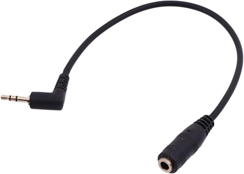 2.5mm To 3.5mm Adapter 2.5mm Male To 3.5mm Female Converter Gold-Plated Connector For Headphone