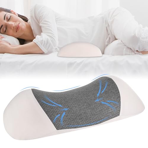 bssmmai Cojín lumbar, cojín lumbar, soporte lumbar, soporte lumbar para coche, cojín lumbar para silla de oficina