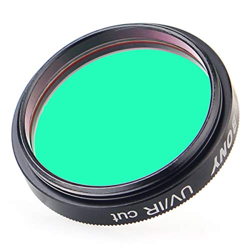 Svbony Telescope Filter, 1.25 Inches Uv Ir Cut Block Filter, Multi Coated Infra Red Filter Keep Planetary Images Sharp, For Ccd Digital Astrophotography #TOP4