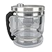 Klanata 6L Carafe Glass Jar for Countertop Distiller, Replacement Collection Bottle Water Container for Home Beauty Water Distiller