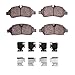 Dynamic Friction Company Heavy Duty Pads and Hardware Kit