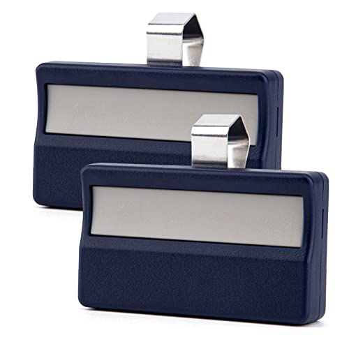 433,92MHz Ersatz-Handsender Transmitter für Chamberlain Liftmaster 84330E 84333E 84335E 84330EML 84333EML 84335EML Garagentor Fernbedienung (2 Stück) Cover