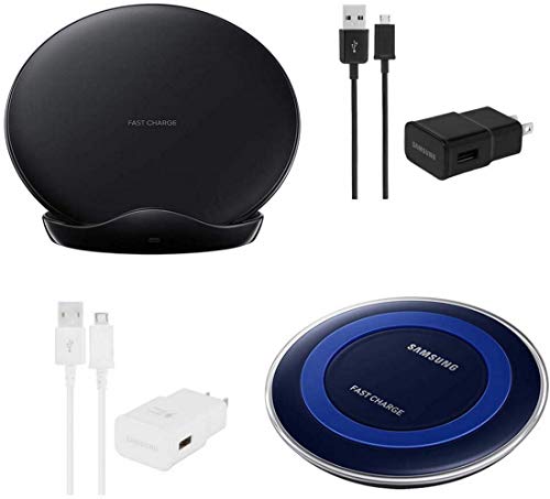 Samsung Wireless Charging Pad Bundle - Includes EP-PN920 & EP-PG950 - Black