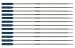 Produktbild DIVEY Kugelschreiberminen für das C1-Format - hochwertige Standard Kuliminen im Cross-Format - Ersatzminen - Kugelschreiber Minen - dünne Minen - Kugelschreiber Patrone - Blau