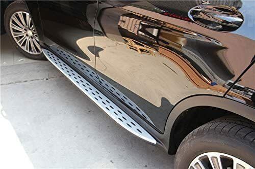 BAFLY 2 pièces Marchepieds Latéraux Barres pour Mercedes GLC Coupe 2016-2021, Latérales Marchepied Voiture Auto Latérale Pédales Marchepieds Support Protection