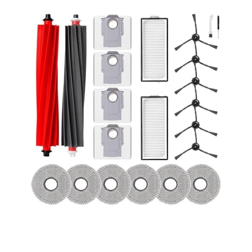 �|���@ �݊���������܂����{���b�N Qrevo Master/Slim ���{�b�g�p�[�c�Ή��A�N�Z�T���[�L�b�g ���C���T�C�h�u���V HEPA�t�B���^�[ ���b�v�p�b�h �_�X�g�o�b�O