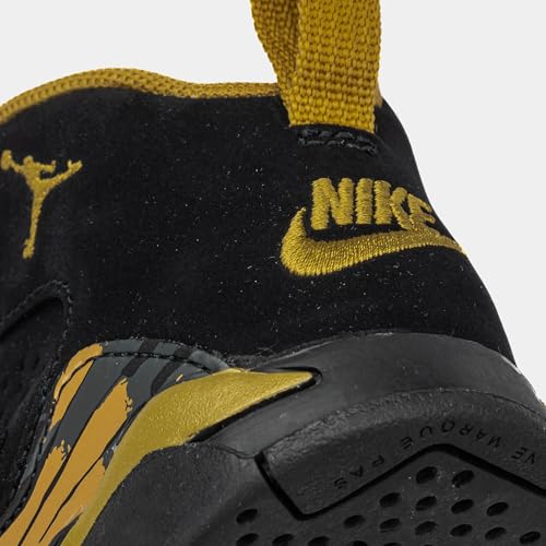 Nike Jumpman MVP Infant Toddler Basketball Shoes (Black/Gold)3
