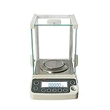Digital Analytical Balance 0.1mg/120g - High Precision Lab Scale with LCD Display - Electronic Laboratory Scale with Calibration & Piece Count - 110V Digital Scientific Scale
