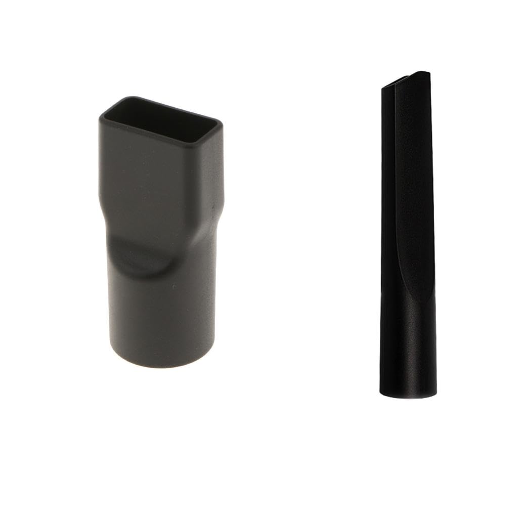 Black 32mm Dia. Round to Square Neck Vacuum Cleaner Adapter and Crevice Tool|Home & Garden | Household Supplies & Cleaning | Vacuum Parts & Accessories| Vacuum Parts & Accessories-image-20