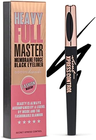 Secret Xpress Control Liquid Black Eyeliner Pen Waterproof Matte Long Lasting Eye Professional Makeup
