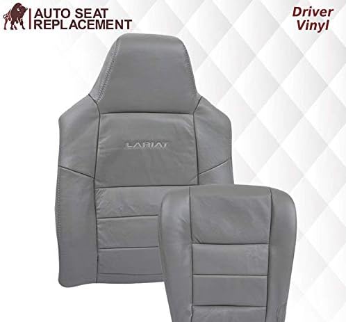 Miniatura 5 de 2003 2004 2005 2006 2007 Funda de Asiento de Cuero Sintético Reemplazo para Ford F250 F350 Lariat, Fundas de Asiento de Vinilo para Ford F250 F350